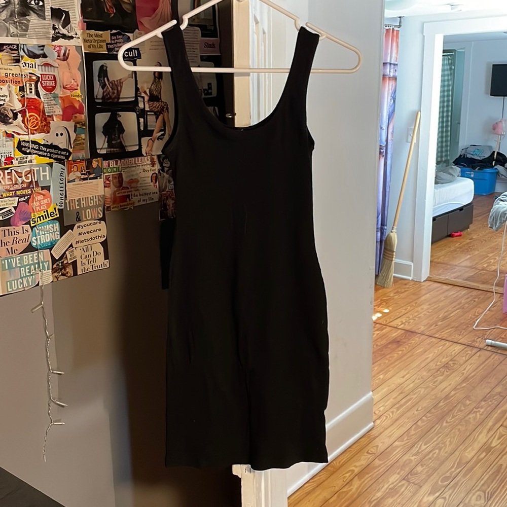 Black Bodycon mini dress